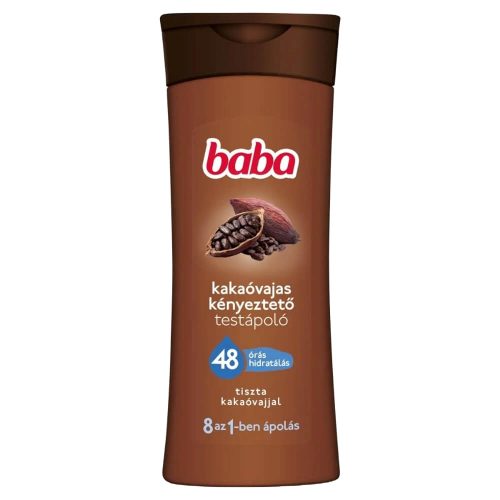 Baba Testápoló 400ml Kakaóvaj