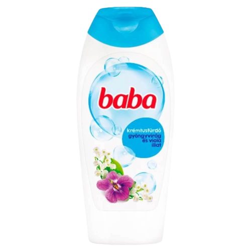 Baba tusfürdő 400ml Gyöngyvirág&Viola