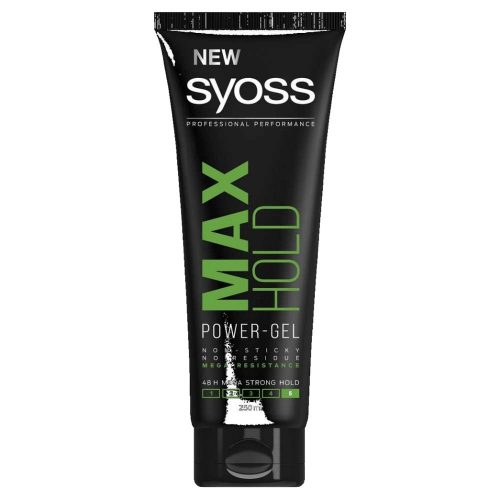 Syoss zselé 250ml Max hold