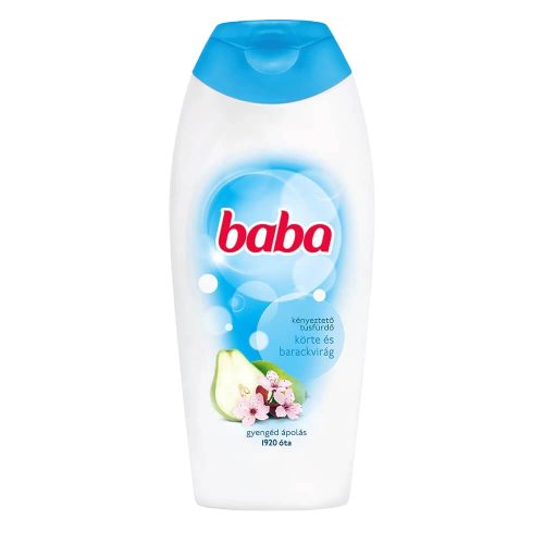 Baba tusfürdő 400ml Körte és Barackvirág