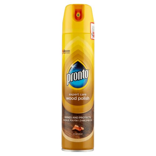 Pronto bútorápoló aerosol 250ml Wood 5in1 Classic