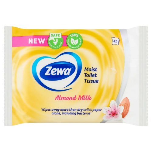 Zewa Nedves toalettpapír 42db Almond milk