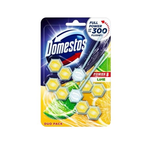 Domestos Power5 Wc rúd 2x55g Lime