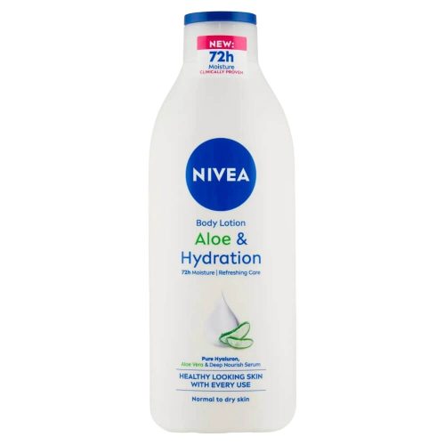 Nivea Testápoló tej 400ml Aloe&Hydration