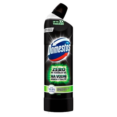 Domestos Zéró vízkőoldó és wc tisztító gél 750ml Lime