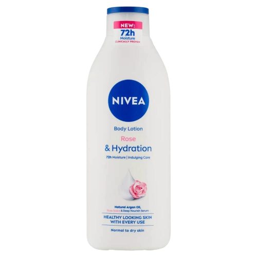 Nivea Testápoló tej 400ml RoseTouch