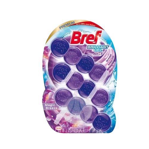 Bref Brilliant Gél 3x42g Magic Breeze