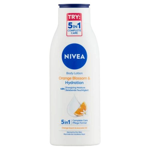 Nivea Testápoló tej 400ml Narancsvirág