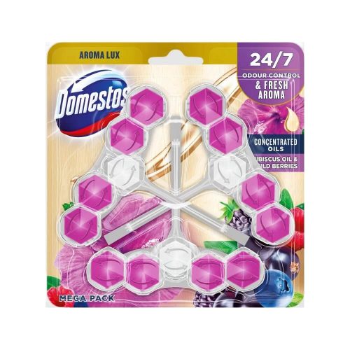 Domestos Aroma Lux Wc rúd 3x55g Hibiszkusz