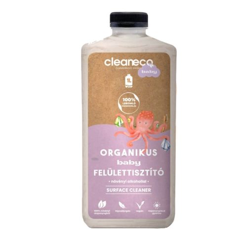 Cleaneco Baby Organikus felülettisztító 1L komposztálható csomagolásban