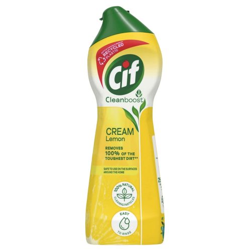 CIF folyékony súrolókrém 250ml Lemon