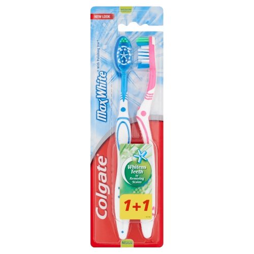 Colgate fogkefe Max White Soft 1+1 db