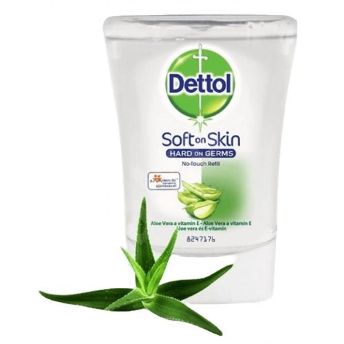 Dettol folyékony szappanutántöltő No Touch 250ml Aloe Vera